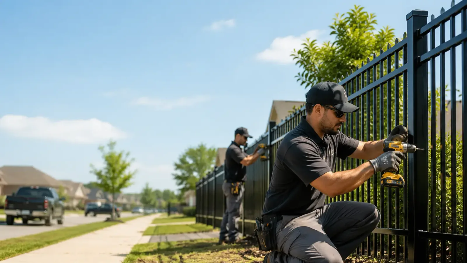 Metal Fence Installation in Hampton, AR